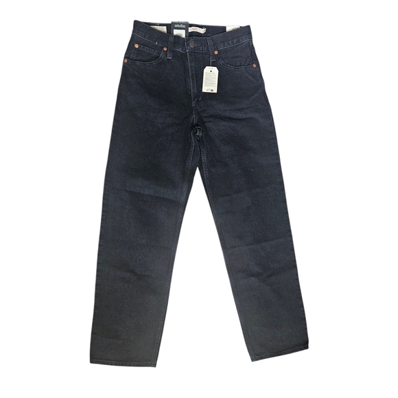 Levi's Black Dad Denim Jeans Size 25x30 - Picture 1 of 13